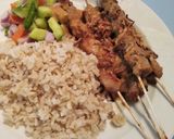 Foto langkah ke 5 dari resep Sate Babi Bumbu Kacang.