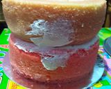 Foto langkah ke 5 dari resep Tart Bolu kukus.