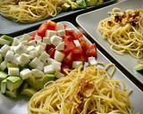 Foto del paso 4 de la receta: Spaghetti alla caprese —a nuestra manera—