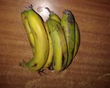 A picture of step 1 of Spiced fried semi ripe banana's #breakfastideas.