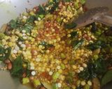 A picture of step 2 of Poha chivda.