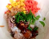 รูปขั้นตอนการทำที่ 2 ของ เต้าหู้ยัดไส้ไก่สับนึ่งซีอิ้ว