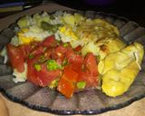 Foto del paso 5 de la receta: Bife de pollo y ensalada...Cena liviana