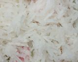A picture of step 2 of Moli ka parata.