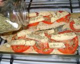 Foto del paso 6 de la receta: Merluza de Semana Santa a la pizza con provolone (provoleta)
