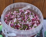 Savanyított lilahagyma (gyors)🧅 recept fázis 4 fotója