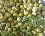 A picture of step 1 of Green peas kofta.