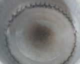 A picture of step 2 of Kala chana chaat.