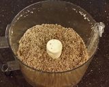 A picture of step 3 of Individual Vanilla Cheesecakes with Chocolate Ganach Topping.