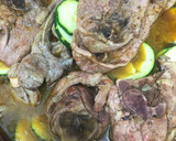 Foto del paso 4 de la receta: 353. Tajine de cordero con calabacines, ciruelas pasas y menta (principal carne)