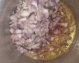 A picture of step 1 of Korma chicken keema.