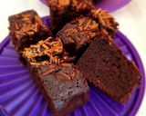Foto langkah ke 6 dari resep Choco Cheese Chewy Brownies.