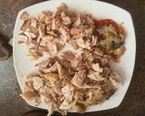 Foto del paso 2 de la receta: Tortiglioni con Crema, Pollo y Tocino