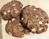 Une image de l'étape 4 de Cookies chocolat & chunks choco blanc #dessert #gouter #fevrier.