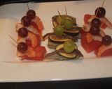 Foto del paso 4 de la receta: Aperitivos de sandía con gambas