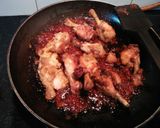 A picture of step 4 of Chicken lollipops.