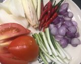 Hình bước làm 1 của món Lẩu Cá Bóp Măng Chua