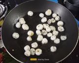A picture of step 2 of Dhaniya Panjiri (Janmashtami Special).
