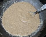 A picture of step 3 of Peanut Katli👌.