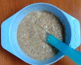 Foto langkah ke 7 dari resep Mpasi 6 Bulan Bubur Hati Sapi Wortel Brokoli Tahu.