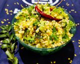 A picture of step 8 of Moong dal cucumber salad(Andra style).
