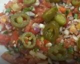 A picture of step 3 of Mexican Jalapeno and Tomato Salad.