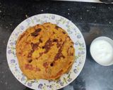 A picture of step 4 of Thalipeeth.