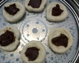 Gambar langkah 2 resipi Kue pau inti kacang merah #Umie.