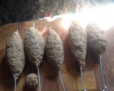 Foto del paso 5 de la receta Brochetas (koftas) vegetarianas de Soja texturizada con tabulé y salsa de yogur