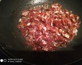 Foto del paso 4 de la receta Salmorejo con jamón y huevo