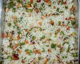 A picture of step 5 of Vegetables rice #charityrecipe #4weekschallange.