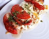 Une image de l'étape 5 de Escalolopes de poulet au four tomates 🍅 mozzarella.