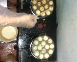 Hình bước làm 1 của món Bánh Takoyaki (hay còn gọi là Bánh bạch tuộc)