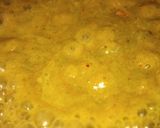 A picture of step 5 of Crushed Green matar (choliya).