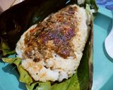 Foto langkah ke 6 dari resep Nasi Uduk Bakar (Fiber Creme) Cumi Sambal Ijo.