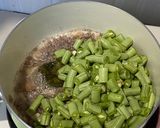 Foto langkah ke 2 dari resep Tumis Buncis Daging Cincang.