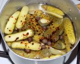 Foto del paso 5 de la receta: Pepinillos baby agridulces