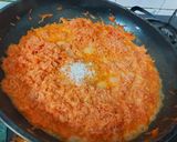 A picture of step 1 of Carrot Laddu.