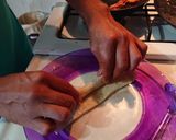 Foto del paso 3 de la receta: Rollitos rellenos con Philadelphia y tocino