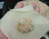 Foto langkah ke 4 dari resep Chicken Shrimp Wonton Soup (Pangsit Kuah Halal).