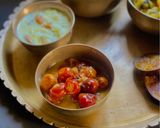A picture of step 6 of Kool or Jujube Chutney for Saraswati Pujo or Basant Panchami.