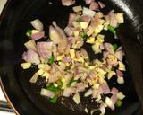 A picture of step 2 of Methi Paneer Stir Fry.