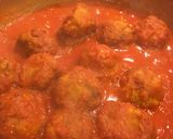 Foto del paso 6 de la receta: Albóndigas de Garbanzos en salsa y Spaghettis calabacín