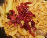 A picture of step 2 of Sweet and Spicy Chicken Liver in soy and coriander sauce.