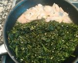 Foto del paso 3 de la receta: Espinacas con bacalao y patatas