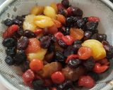 A picture of step 1 of Plum cake.