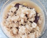 Une image de l'étape 4 de Crumble banane chocolat.