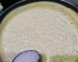 Foto langkah ke 3 dari resep Martabak Manis Teflon tanpa Telur tanpa Ragi.