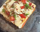 পিজ্জা ব্রেড স্যান্ডউইচ (Pizza bread sandwich recipe in Bengali) রেসিপির ধাপ 3 ছবি