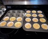 A picture of step 8 of Apple Walnut Crumble Muffins.